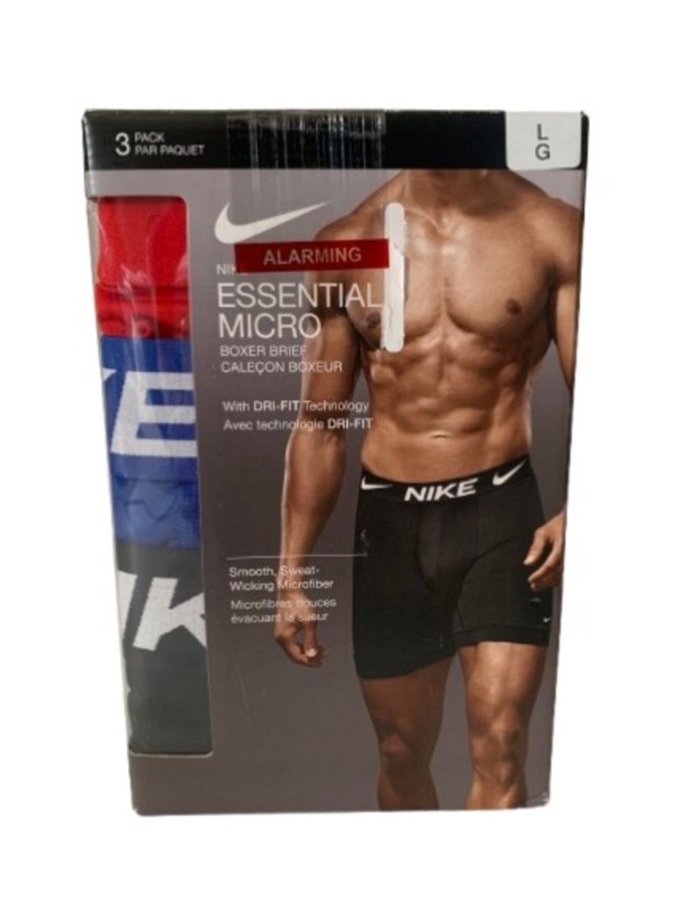 NIB. Nike Men's 3-Pack Boxer Briefs